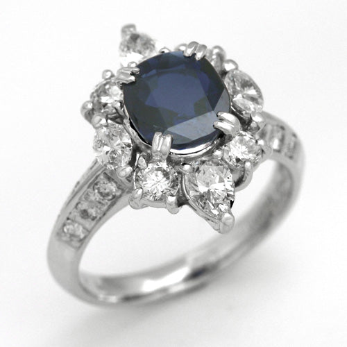 <tc>Unheated Sapphire Ring | RS00735</tc>
