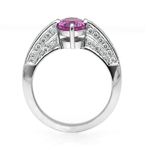 Pink Sapphire Ring | RS00760