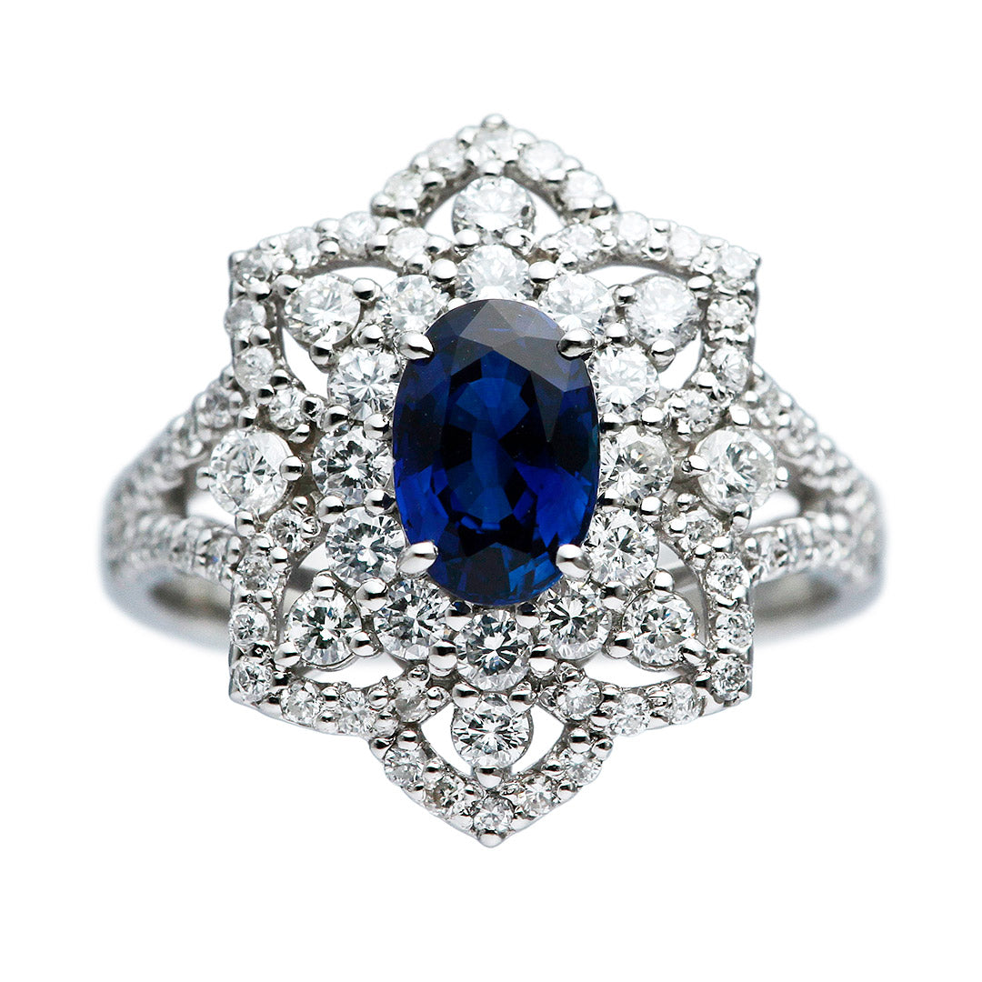 <tc>Royal blue sapphire ring｜ RS00786</tc>