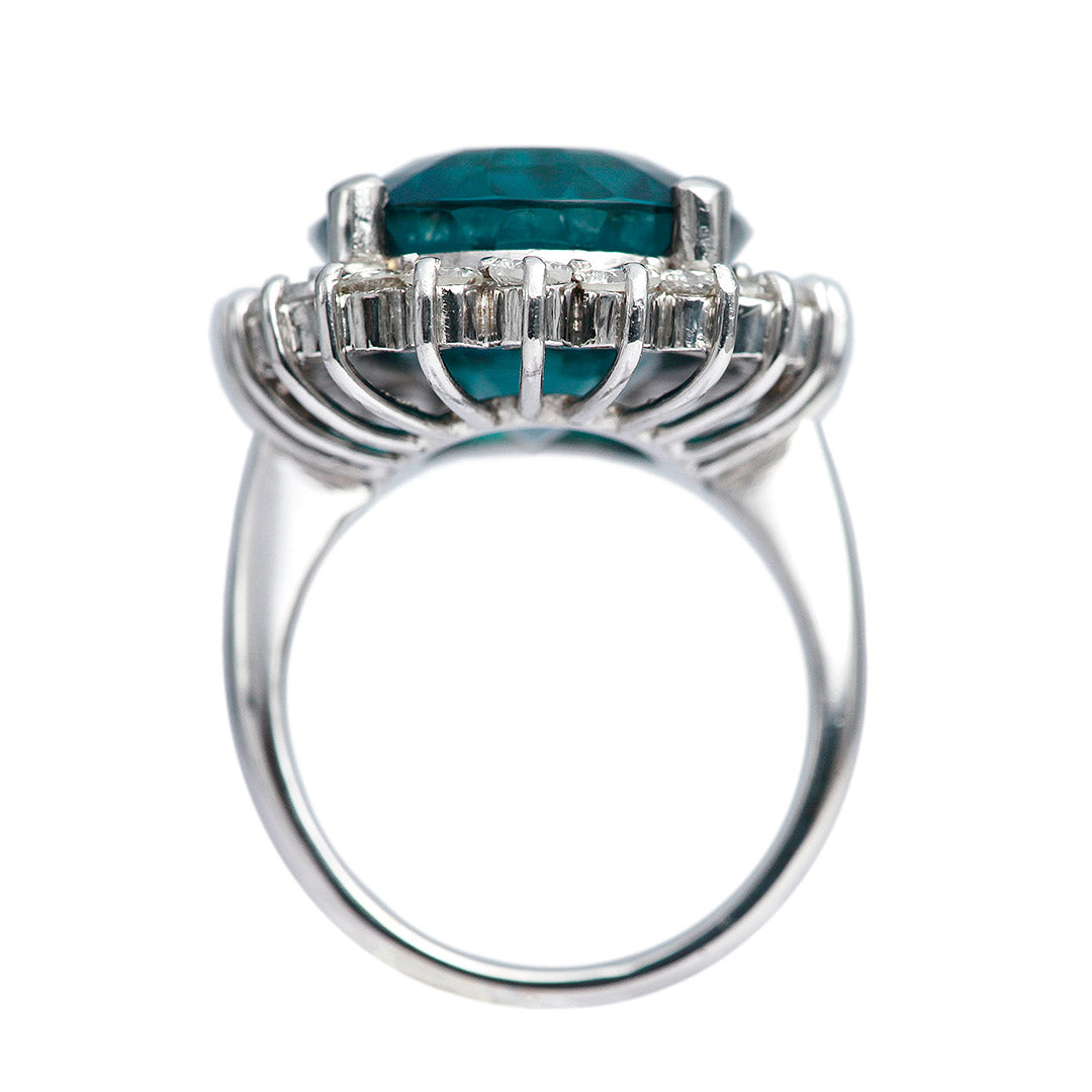 Indigolite Tourmaline Ring | RX00216