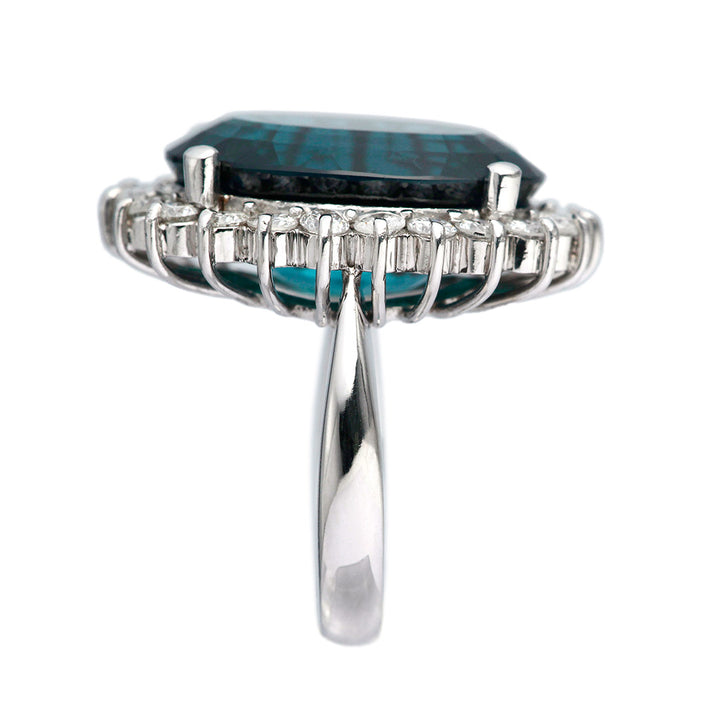 Indigolite Tourmaline Ring | RX00216