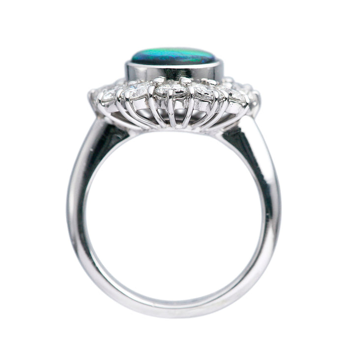 Black Opal Ring | RX00612