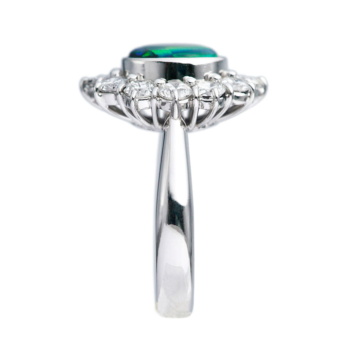 Black Opal Ring | RX00612