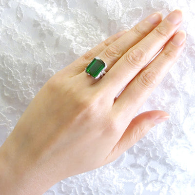 Green Tourmaline Ring ｜ RX00797
