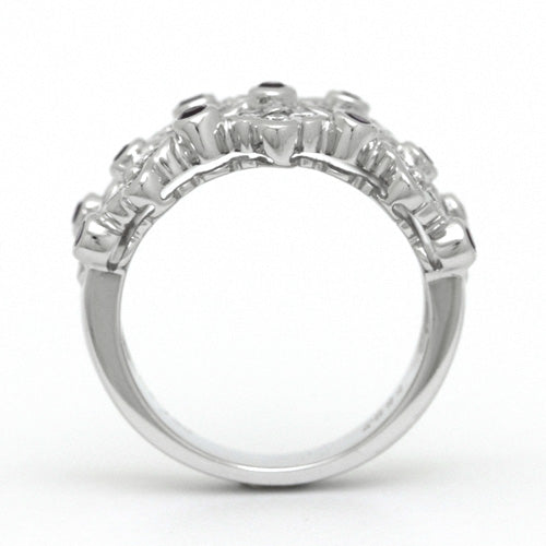 ダイヤモンド＆アメジスト リング（指輪） ｜ RX01037
