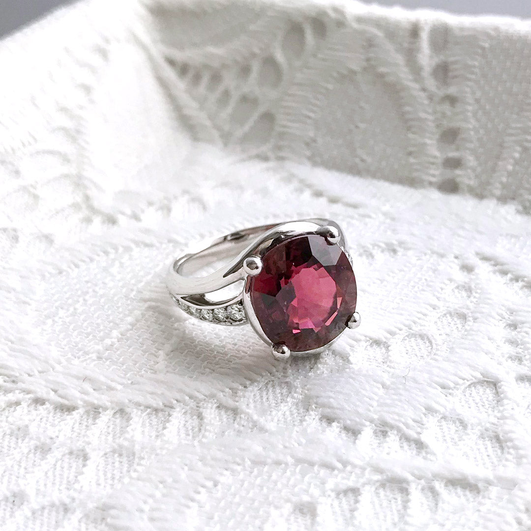 Red Tourmaline Ring ｜ RX01041