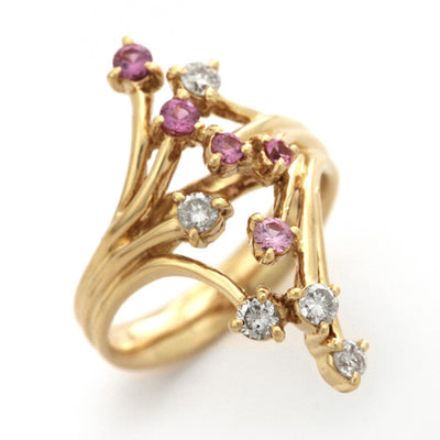 Pink Sapphire Ring | RX01088