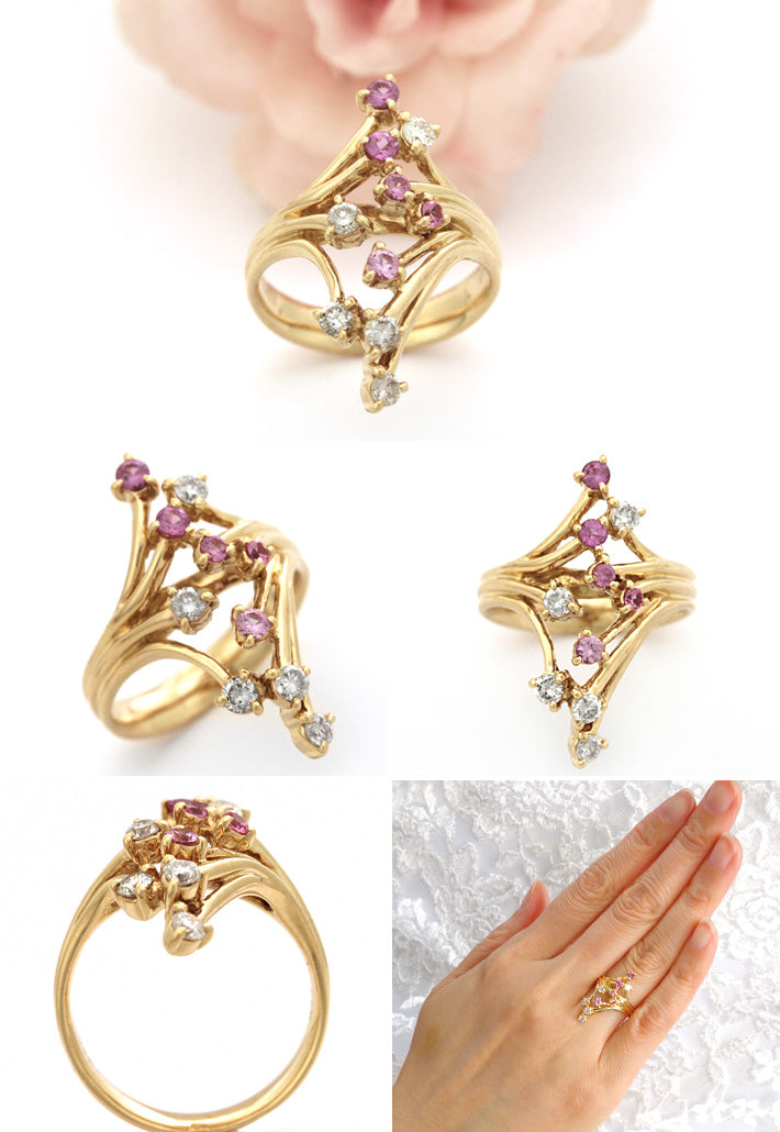 Pink Sapphire Ring | RX01088