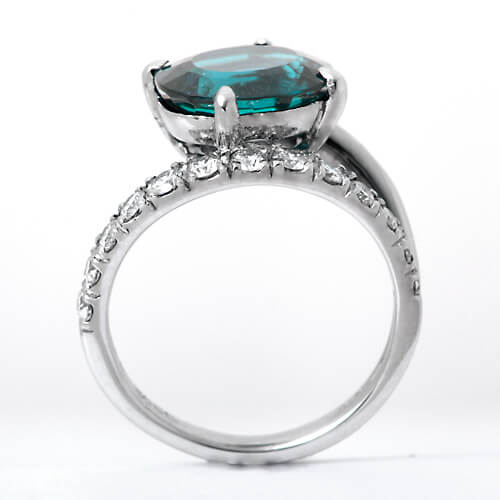 Indigolite Tourmaline Ring | RX01111