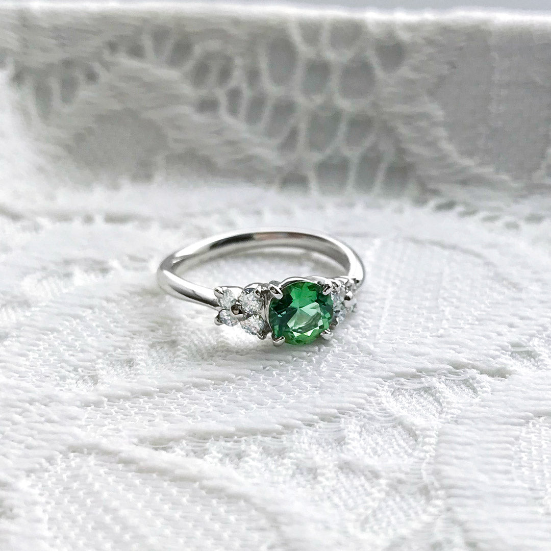 Green Tourmaline Ring ｜ RX01117