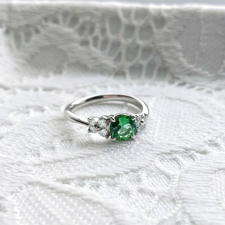 Green Tourmaline Ring ｜ RX01117
