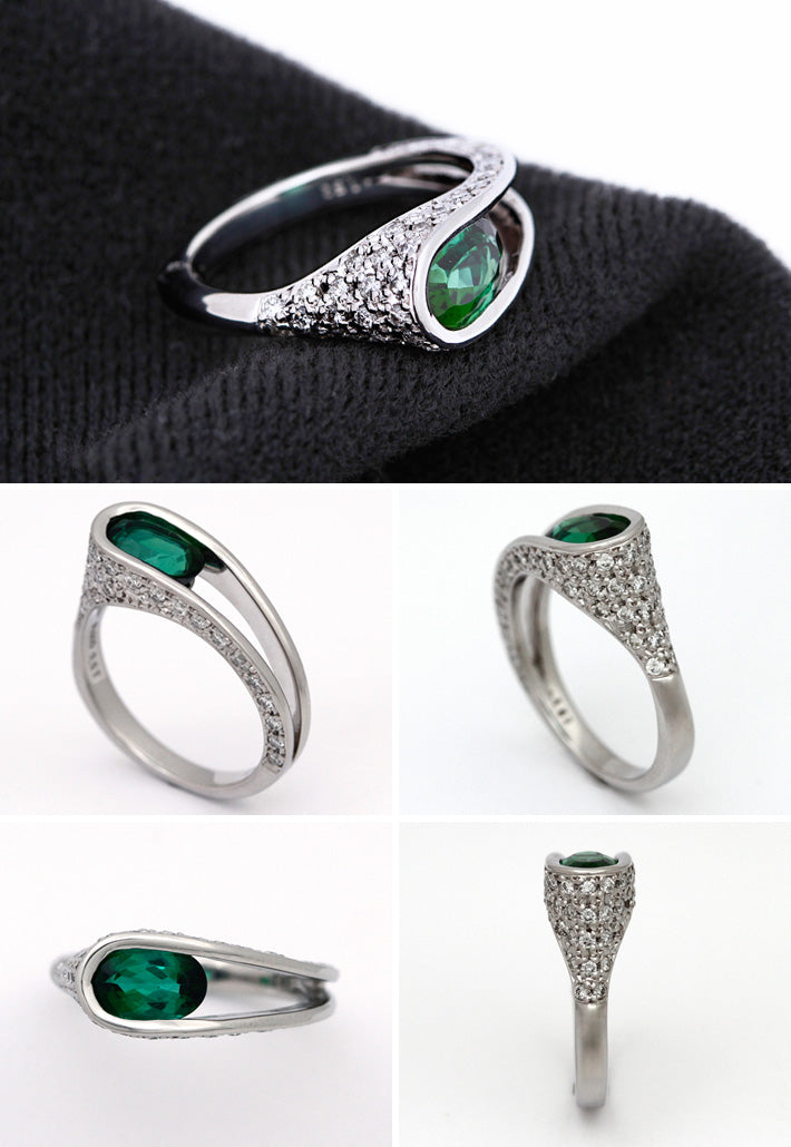 Green Tourmaline Ring ｜ RX01126