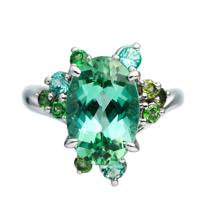 Green Tourmaline Ring ｜ RX01140