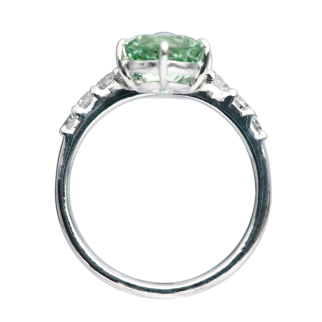 Green & Blue Tourmaline Ring ｜ RX01145