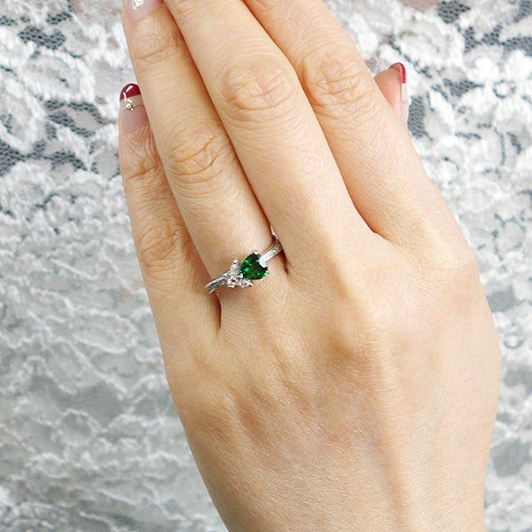 Green Garnet Ring ｜ RX01151