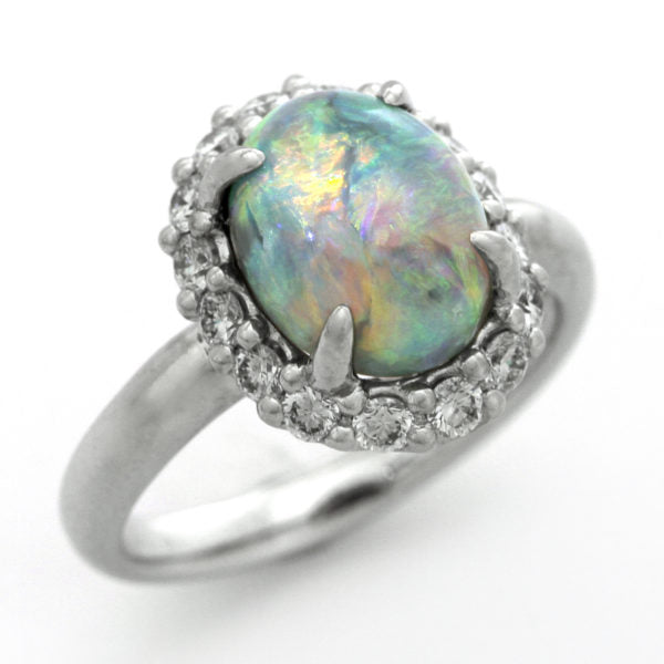Black Opal Ring | RX01177