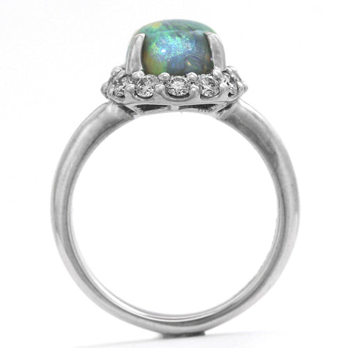 Black Opal Ring | RX01177