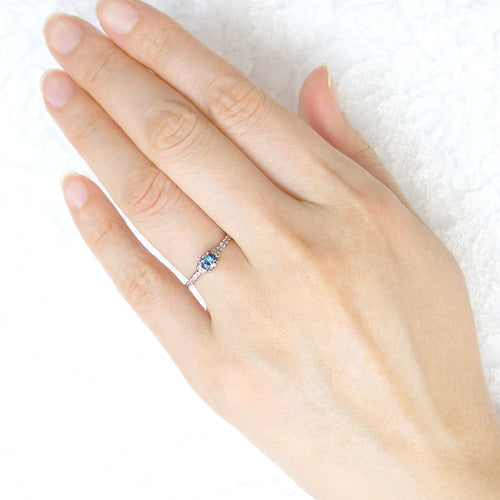 Engagement Ring Aquamarine | HD02575AQ