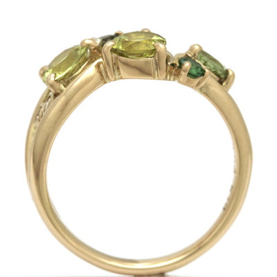Peridot & Green Tourmaline Ring | RX01196