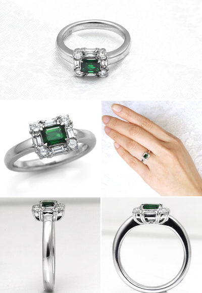 Green Garnet Ring ｜ RX01214
