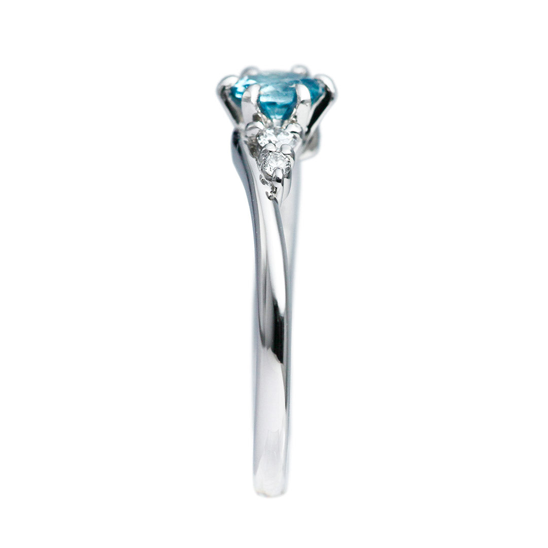 Engagement ring Aquamarine | HD02215AQ
