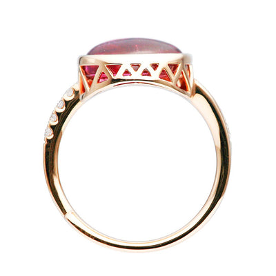 <tc>Pink Tourmaline Ring ｜ RX01317</tc>
