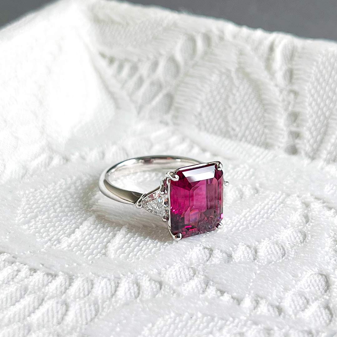 Rhodolite garnet ring | RX01321