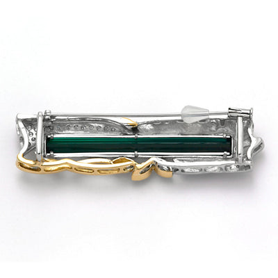Tourmaline Obidome (also used as brooch) | TAK0108