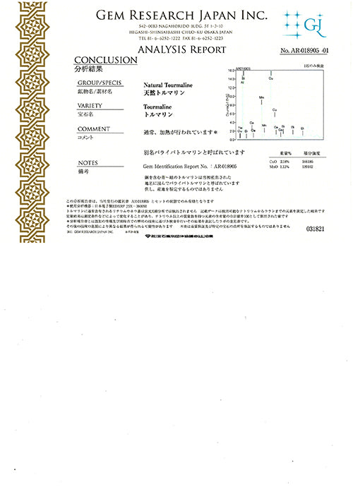 Paraiba tourmaline & diamond brooch (also for pendant top) | TAK0122