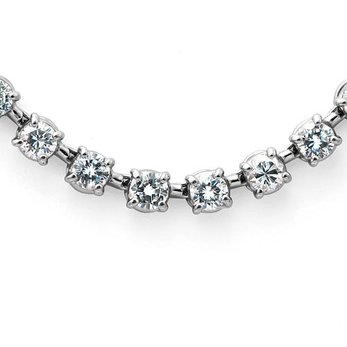 Diamond Tennis Necklace | TAK0123