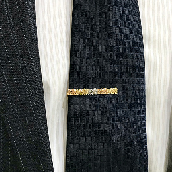 Platinum & Gold Tie Pins | TAK0176