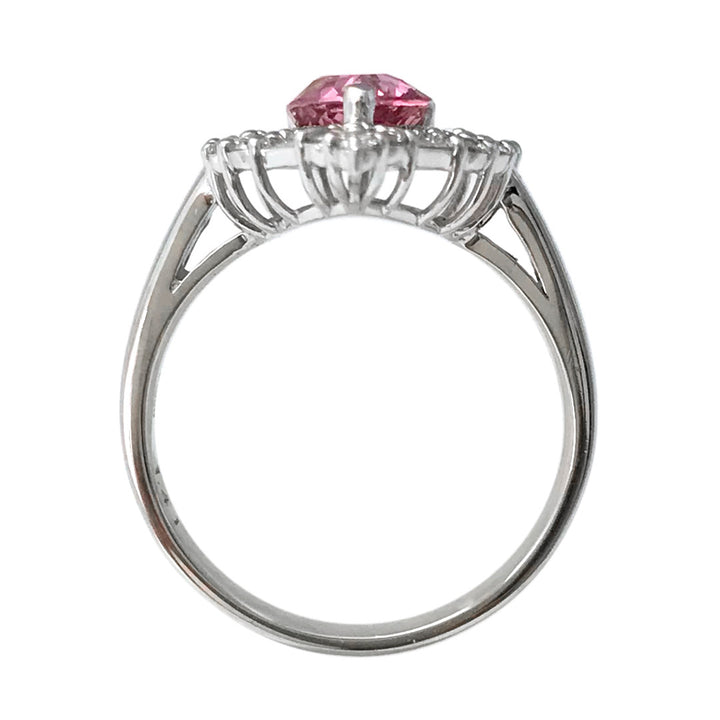 Padparadscha sapphire ring | TAK0189