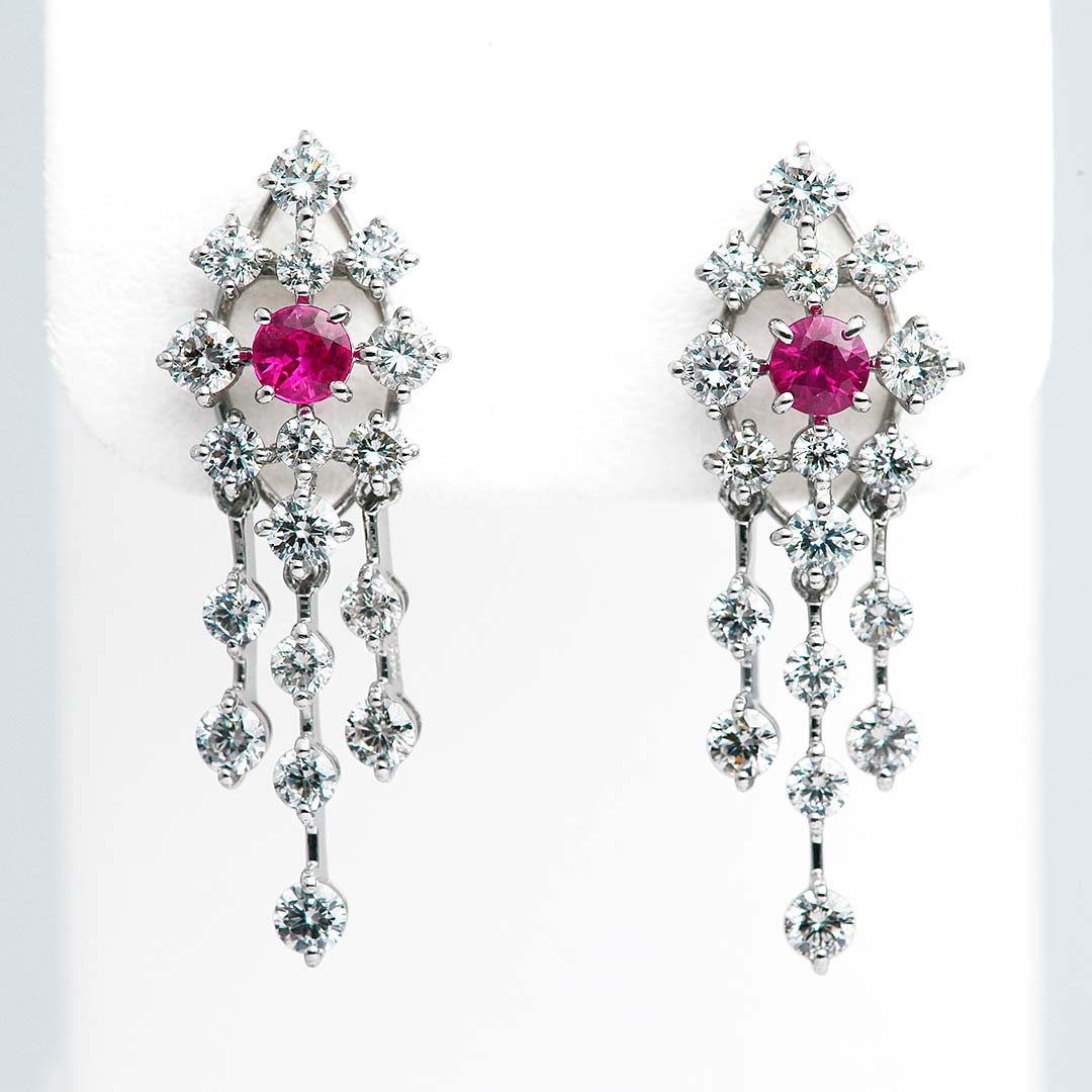 <tc>Ruby Earrings ｜ TAK0198</tc>