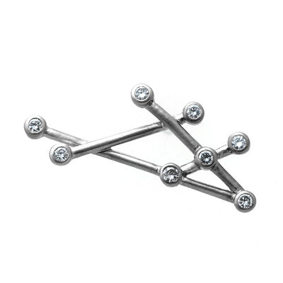 Diamond Tuck Pin Brooch ｜ TK01569