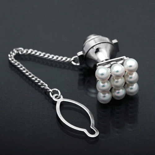 Pearl Cuff & Tie Tack | TK01623