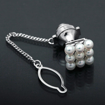 Pearl Cuff & Tie Tack | TK01623