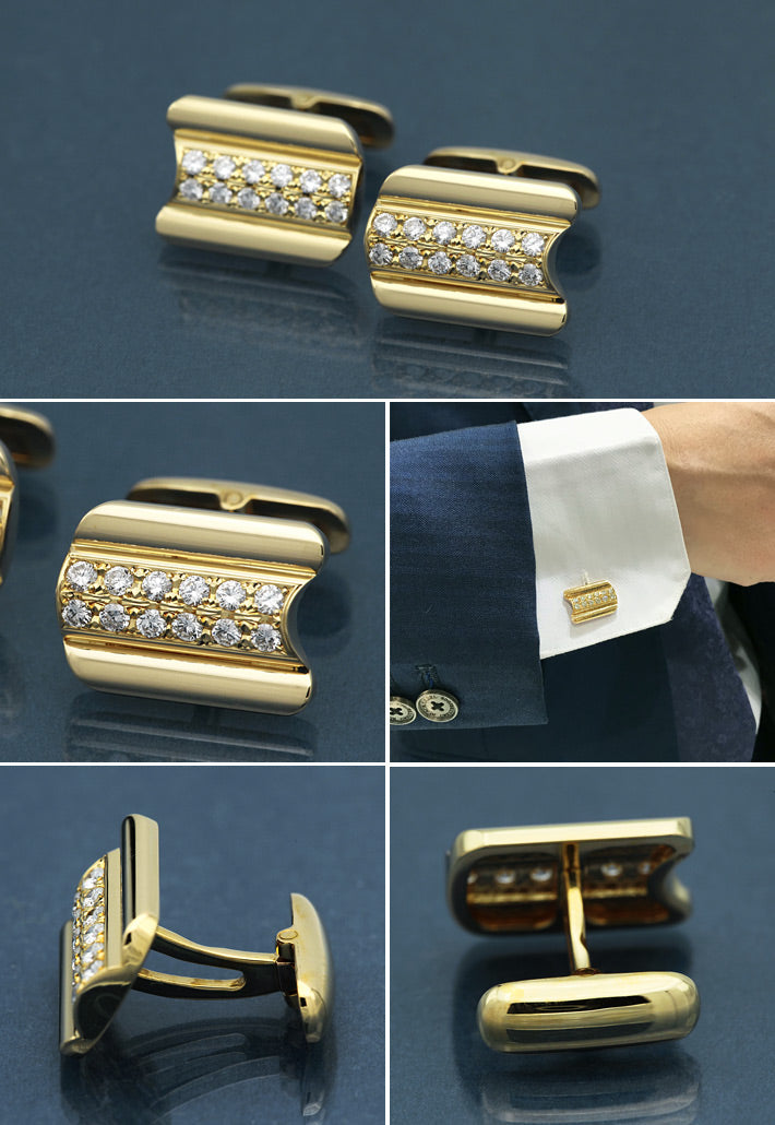 ダイヤモンド カフス ｜ TK01627