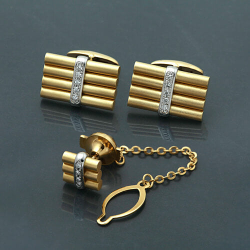 Diamond Titac & Cufflinks ｜ TK01637