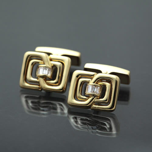 ダイヤモンド カフス ｜ TK01639