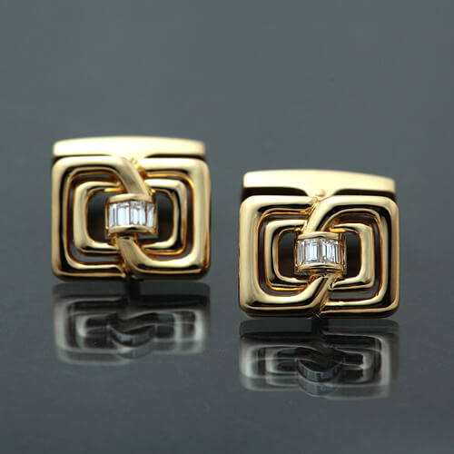 ダイヤモンド カフス ｜ TK01639